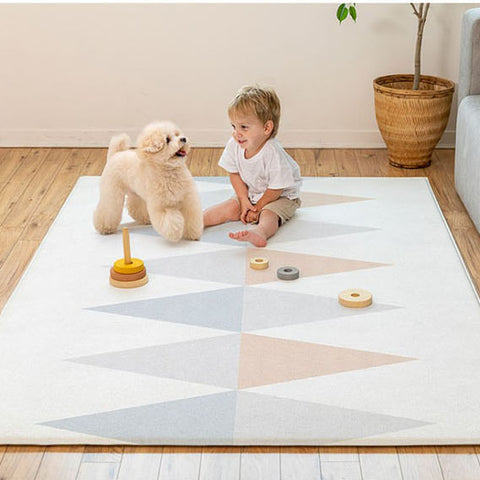 Parklon LaPure Soft Play Mat - Urban Object / Fabric Gray (210 x 140 x 1.5cm)