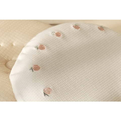 Lavikit Reine Luft Pillow Embroidered Cover - Lovely Peach