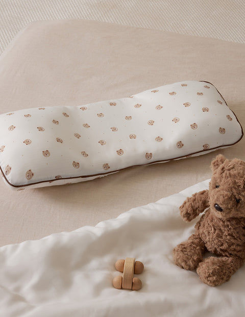 Lavikit Cozy Cool Flat Pillow Cover - Cooing Bear