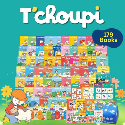 T'Choupi's Life Story Book Set (179 Books)