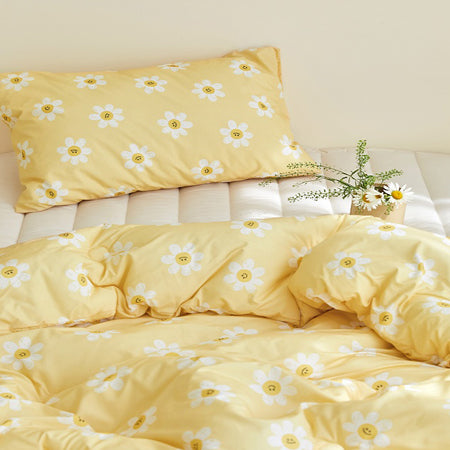 MAATILA KIDS Suday Chou Chou Allergy Care Bedding Set (SS)(Comforter+Pillowcase) - Prim Daisy