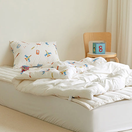 MAATILA KIDS Suday Chou Chou Allergy Care Bedding Set (SS)(Comforter+Pillowcase) - Exciting Toy