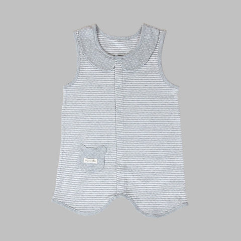 Organic Boom Sleeping Vest - Gray Size 90