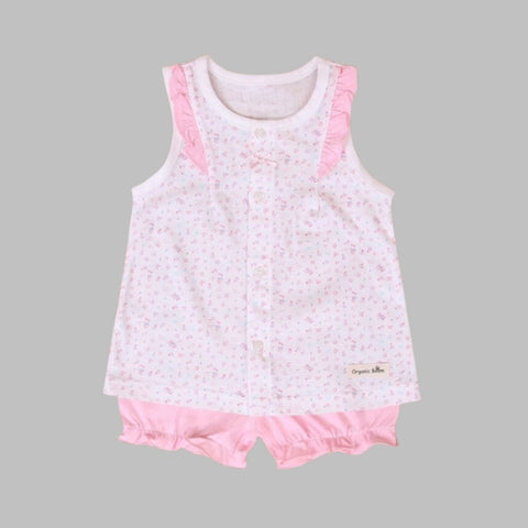 Organic Boom Sleeveless - Flower rain Size 80