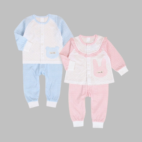 Organic Boom Long Sleeve - Blue Ari Size 90