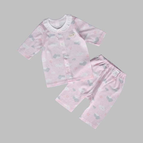 Organic Boom Half Sleeve - Pink Cloud/Summer Size 100
