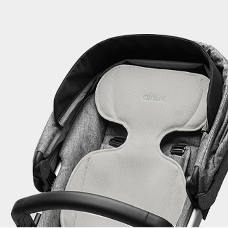POLED Airluv4 Donut Cooling Seat 2pc Set - Cool Gray